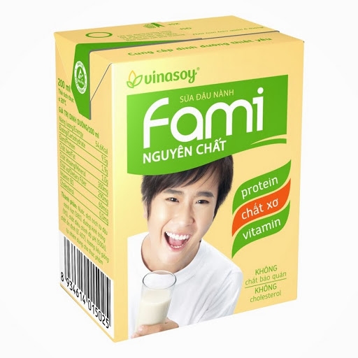 Sữa đậu nành Fami nguyên chất